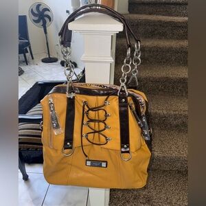 Genuine, leather Nicole Lee bag